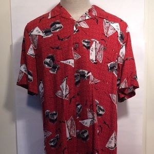 BOCA Classics Men’s Hawaiian Shirt size Large